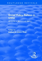 Book Cover for Social Policy Reform in China by Catherine Jones Finer