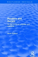Book Cover for Routledge Revivals: Pandora and Occam (1992) by Horst Ruthrof