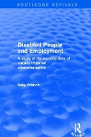 Book Cover for Disabled People and Employment by Sally French