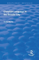 Book Cover for Christian Language in the Secular City by David Martin