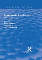 Book Cover for Reshaping Regional Planning by Brita Olerup