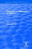 Book Cover for Difference in Philosophy of Religion by Philip Goodchild