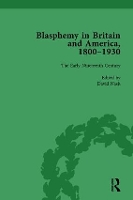 Book Cover for Blasphemy in Britain and America, 1800-1930, Volume 2 by David Nash