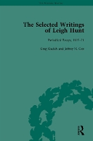 Book Cover for The Selected Writings of Leigh Hunt Vol 2 by Robert Morrison, Michael Eberle-Sinatra