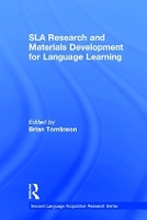 Book Cover for SLA Research and Materials Development for Language Learning by Brian Tomlinson