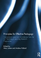 Book Cover for Principles for Effective Pedagogy by Mary James