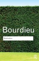 Book Cover for Distinction by Pierre Bourdieu