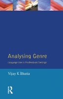 Book Cover for Analysing Genre by V K Bhatia