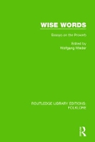 Book Cover for Wise Words Pbdirect by Wolfgang Mieder