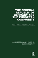 Book Cover for The Federal Republic of Germany and the European Community (RLE: German Politics) by Simon Bulmer, William Paterson