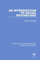 Book Cover for An Introduction to Social Psychology by William McDougall