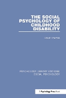 Book Cover for The Social Psychology of Childhood Disability by David Thomas