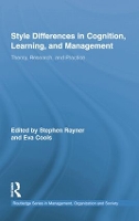 Book Cover for Style Differences in Cognition, Learning, and Management by Stephen Rayner