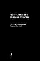Book Cover for Policy Change & Discourse in Europe by Claudio M Radaelli