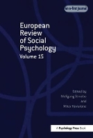 Book Cover for European Review of Social Psychology: Volume 15 by Wolfgang Stroebe