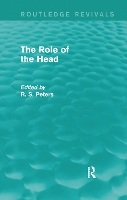 Book Cover for The Role of the Head (REV) RPD by R. S. Peters