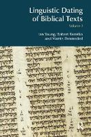 Book Cover for Linguistic Dating of Biblical Texts: Volume 2 by Ian Young, Robert Rezetko, Martin Ehrensvärd