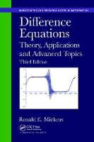 Book Cover for Difference Equations by Ronald E. Mickens