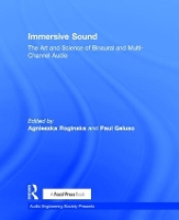 Book Cover for Immersive Sound by Agnieszka Roginska