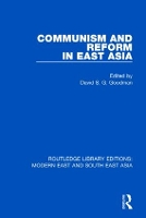 Book Cover for Communism and Reform in East Asia by David Goodman