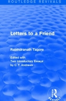 Book Cover for Letters to a Friend (Routledge Revivals) by Rabindranath Tagore