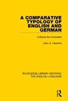 Book Cover for A Comparative Typology of English and German by John Hawkins