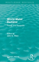 Book Cover for World Metal Demand by John E. Tilton