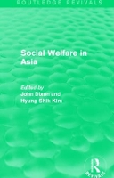 Book Cover for Social Welfare in Asia by John Dixon