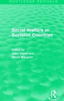 Book Cover for Social Welfare in Socialist Countries by John Dixon