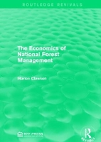 Book Cover for The Economics of National Forest Management by Marion Clawson