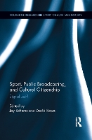 Book Cover for Sport, Public Broadcasting, and Cultural Citizenship by Jay Scherer