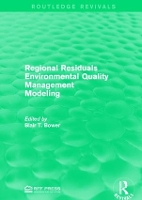 Book Cover for Regional Residuals Environmental Quality Management Modeling by Blair T. Bower