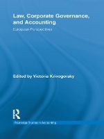 Book Cover for Law, Corporate Governance and Accounting by Victoria Krivogorsky