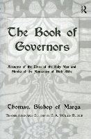 Book Cover for The Book Of Governors by E.A. Wallis Budge