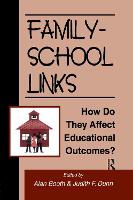 Book Cover for Family-School Links by Alan Booth