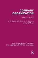 Book Cover for Company Organization (RLE: Organizations) by M  Barnes, A Fogg, C Stephens, L Titman