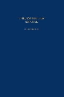 Book Cover for The Jewish Law Annual Volume 16 by Berachyahu Lifshitz