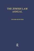 Book Cover for The Jewish Law Annual Volume 17 by Berachyahu Lifshitz