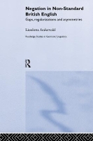Book Cover for Negation in Non-Standard British English by Lieselotte Anderwald