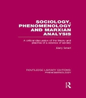 Book Cover for Sociology, Phenomenology and Marxian Analysis by Barry Smart