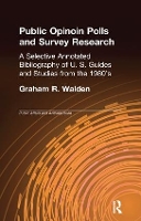 Book Cover for Public Opinion Polls and Survey Research by Graham R. Walden