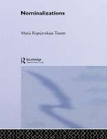 Book Cover for Nominalizations by Maria KoptjevskajaTamm