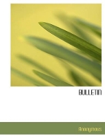 Book Cover for Bulletin by Anonymous