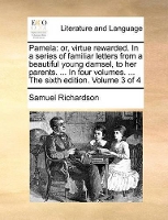 Book Cover for Pamela by Samuel Richardson
