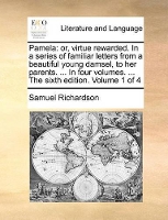 Book Cover for Pamela by Samuel Richardson