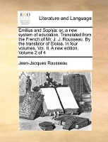 Book Cover for Emilius and Sophia by Jean Jacques Rousseau