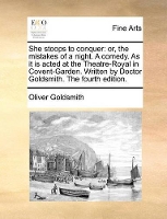 Book Cover for She Stoops to Conquer by Oliver Goldsmith