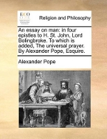 Book Cover for An Essay on Man by Alexander Pope