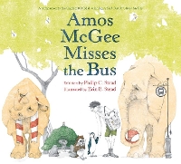Book Cover for Amos McGee Misses the Bus by Philip C Stead