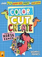 Book Cover for Color, Cut, Create Play Sets by Merrill Rainey, Odd Dot